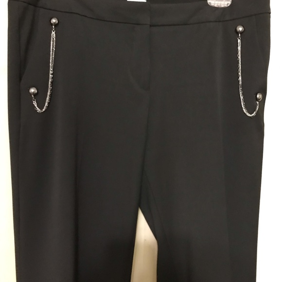 Cache black pants size 10 - Picture 4 of 5
